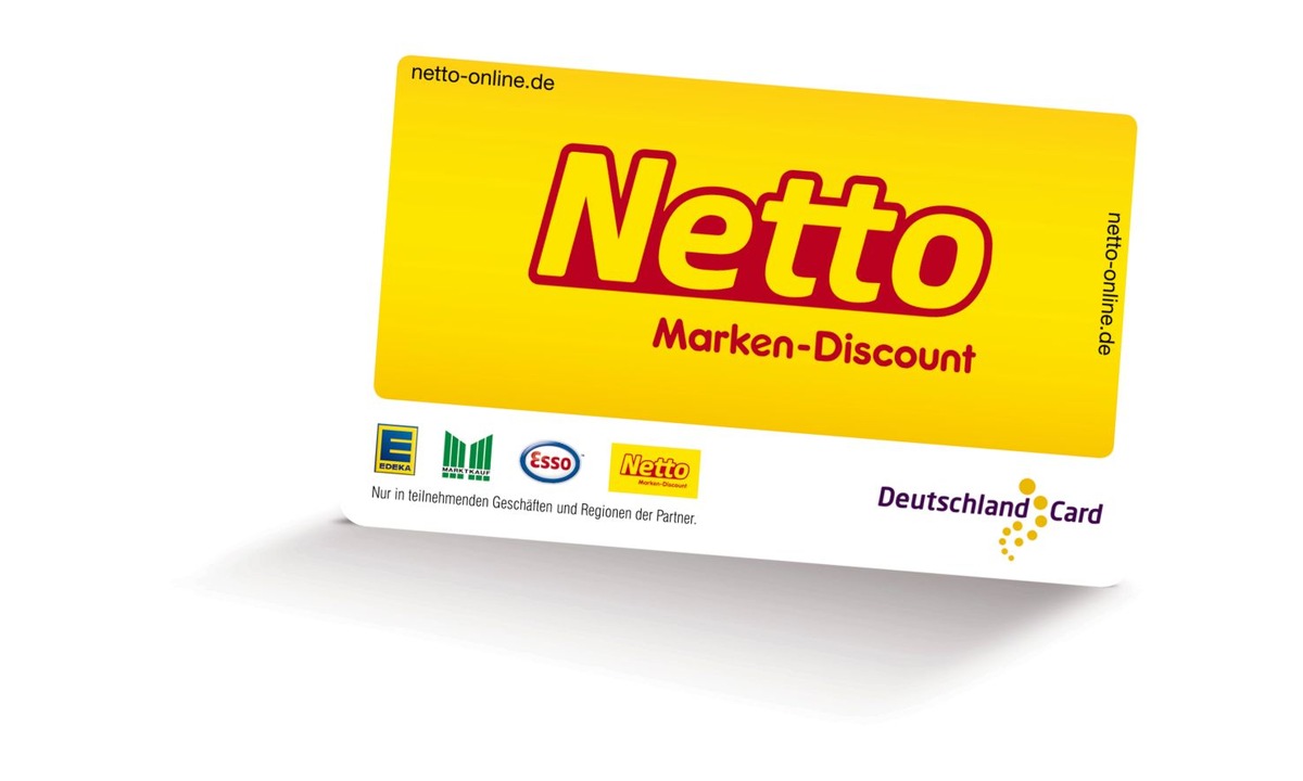 Deutschlandcard Lässt Sich Nicht Mit Netto App Verknüpfen Netto und DeutschlandCard verlängern Zusammenarbeit | Presseportal